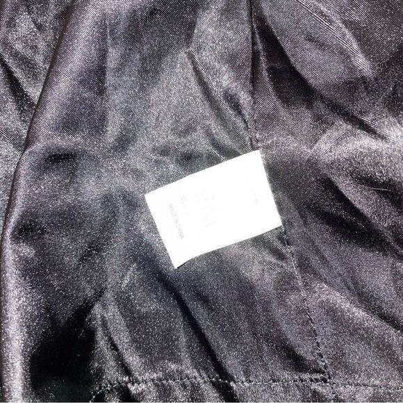 Adrianna Papell Black Faux Fur Combo Button Front Sweater Vest Plus SZ 2 fuzzy - Picture 7 of 12